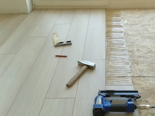 Укладка ламината